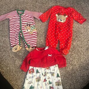 3 month to 3-6 month Christmas outfits